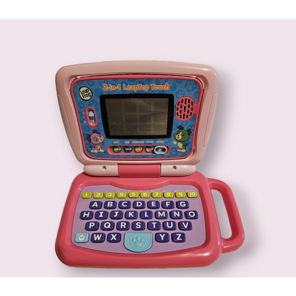 LeapFrog Learning Educational 2-in- Leaptop Pink Multicolor - Picture 1 of 9